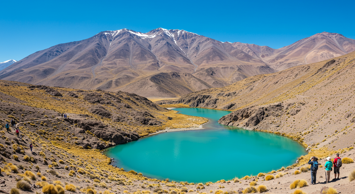 Aventuras de verão pelos Andes chilenos com muito sol, paisagens incríveis e contato com a natureza